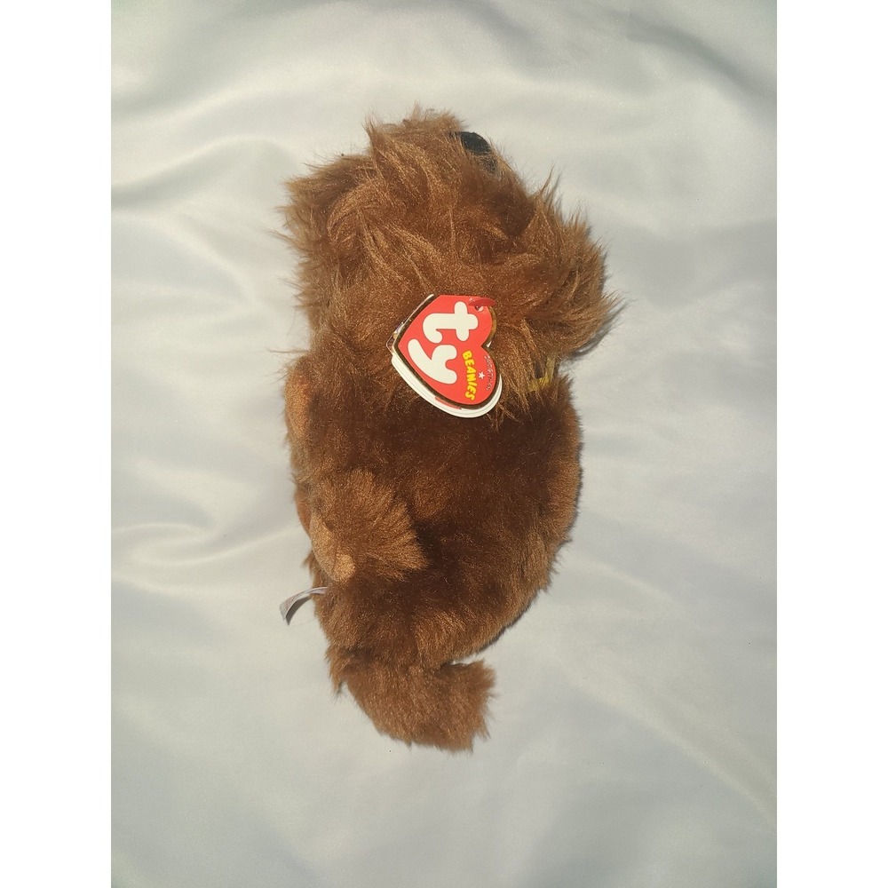 Ty Beanie Babies Duke Secret Life of Pets Brown Shaggy Dog Plush 9 Inches - Picture 16 of 16